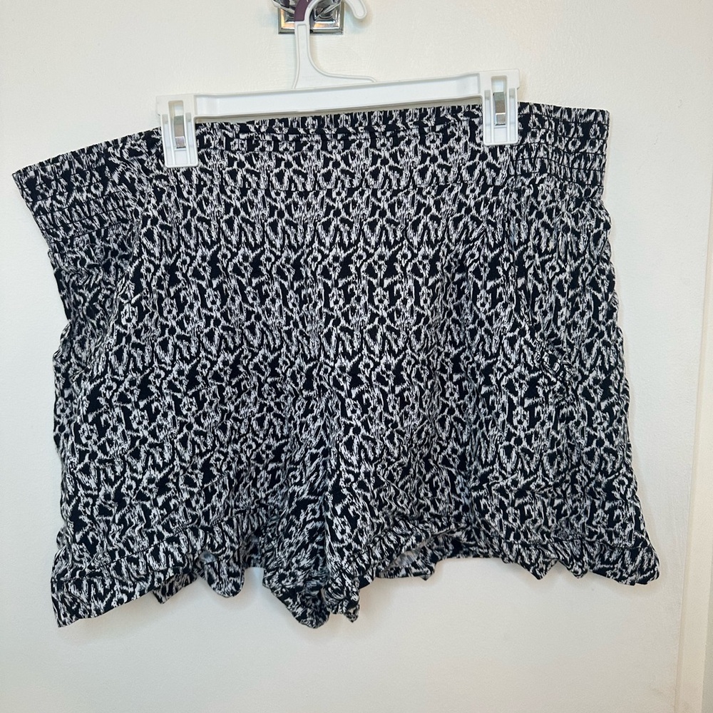 Smocked shorts from Lane Bryant